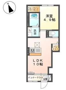 サニーコート【1階】の間取り