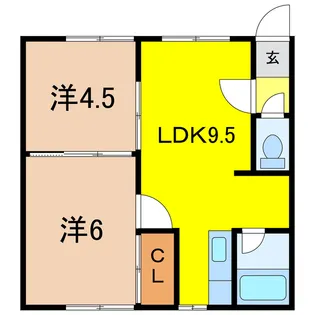エンゼール11【1階】の間取り