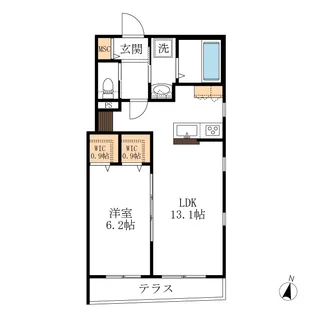 MiNo 1st【1階】の間取り