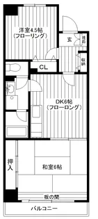 スタシオン曳舟【4階】の間取り