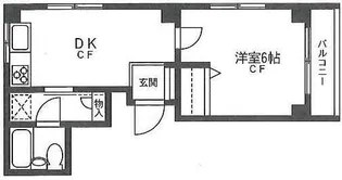 カーサよしば【4階】の間取り