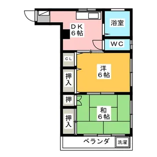 尾関ハイツ【3階】の間取り