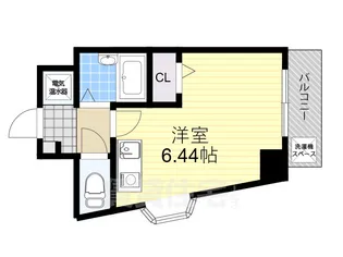 フレア新大阪【4階】の間取り