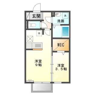 ネクサス B【2階】の間取り