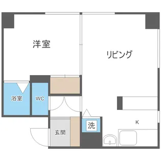 札幌メープルビル【3階】の間取り