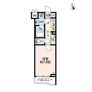 プレール・ドゥーク西荻窪【2階】の間取り