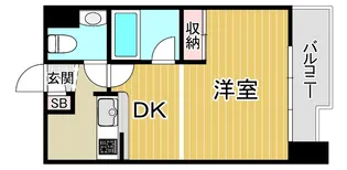 ディアコート【4階】の間取り