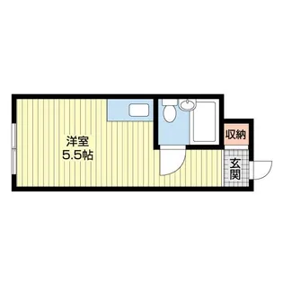 扶桑ハイツ池袋【2階】の間取り