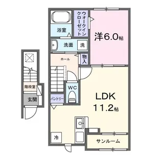グレイス ヒルズ【2階】の間取り