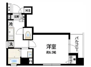 ヴァレッシア錦糸町シティ【7階】の間取り