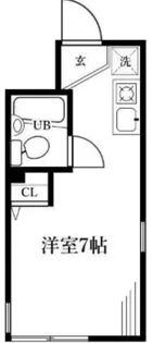ファミール上の宮A棟【1階】の間取り