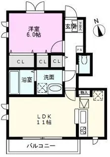 コトー【1階】の間取り
