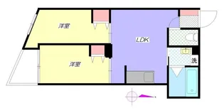 ファーストパークレジデンス【5階】の間取り