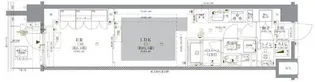 ドゥーエ早稲田【4階】の間取り
