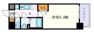 プレサンス丸の内アデル【11階】の間取り