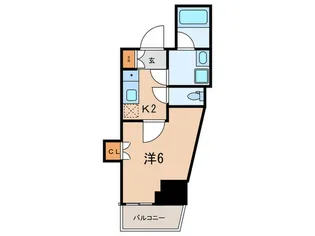 シーフォルム白金高輪【4階】の間取り