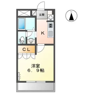 ソレイユ姫見台【2階】の間取り