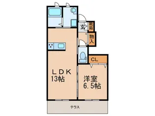 Cent-Livie【1階】の間取り