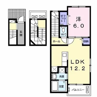 PBコンフォート【3階】の間取り