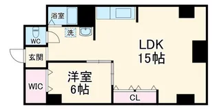 花車ビル中館【5階】の間取り