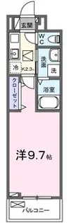 ロンフルール【3階】の間取り