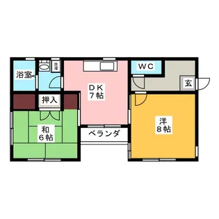 メゾンNK【3階】の間取り