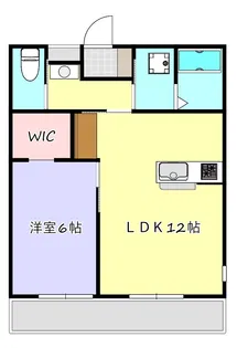 メゾンドシャンブル【2階】の間取り