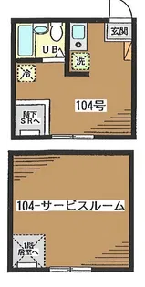 レジェンド代官山【1階】の間取り