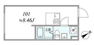 trias591【1階】の間取り