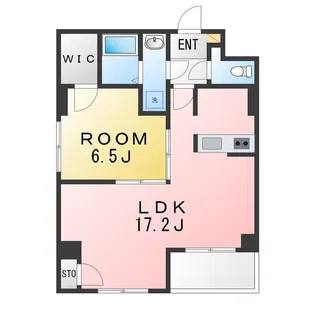 カルムI【3階】の間取り