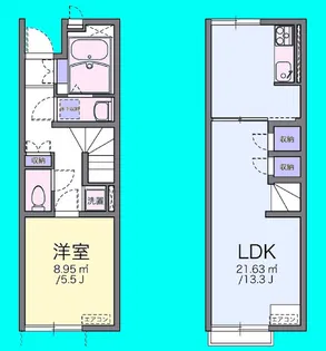 倉富の間取り
