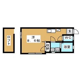 シエスタ【1階】の間取り