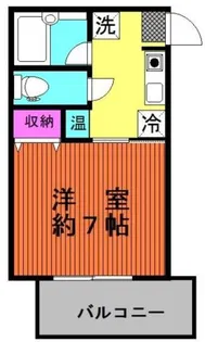 田仁旭町ハイツアネックス【3階】の間取り