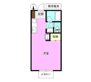 メゾンドルチェ【1階】の間取り