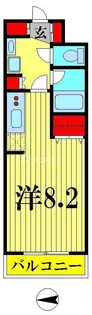 マルベーラ【5階】の間取り