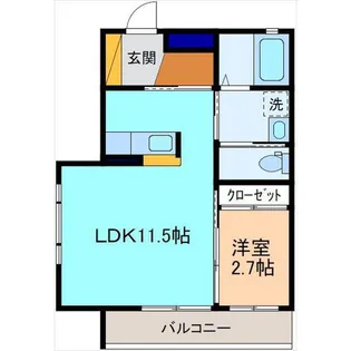 カカゲテーヤ【2階】の間取り