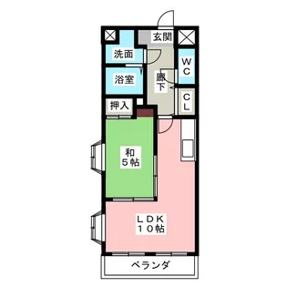 STAY葉池【1階】の間取り