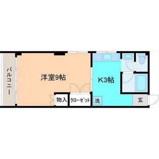 フレッサ【3階】の間取り