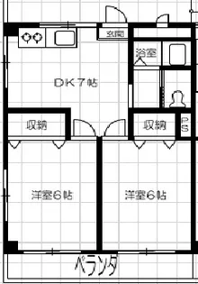 サンヒルズ【2階】の間取り