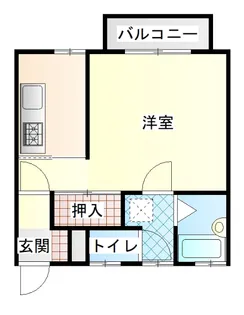 コーポ小野【2階】の間取り