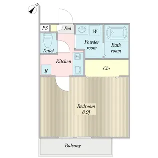 グランデ・03【2階】の間取り
