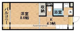 Estacion【4階】の間取り