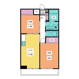 大久保ビル【3階】の間取り