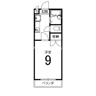 コモド嵯峨【2階】の間取り