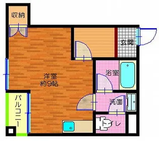 リリーフ神楽【3階】の間取り