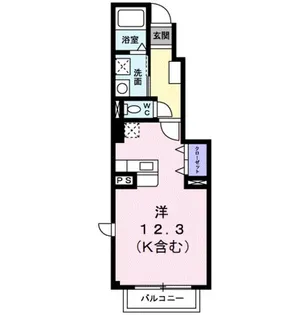 チアフルホームA【1階】の間取り