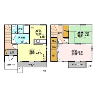 アドラブール ABCの間取り