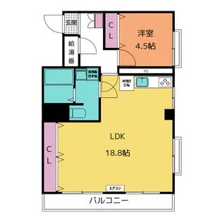 レジ東郷【2階】の間取り