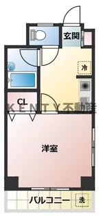 ハイツヒツユ【3階】の間取り