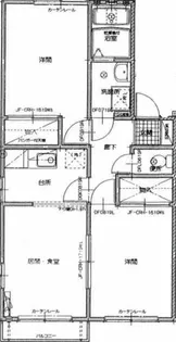 コーポ藤V【2階】の間取り